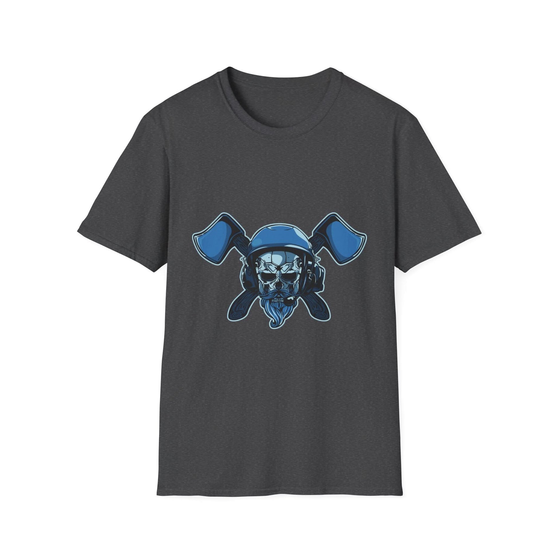 Bearded Skull With Ax - Mleem