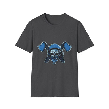Bearded Skull With Ax - Mleem