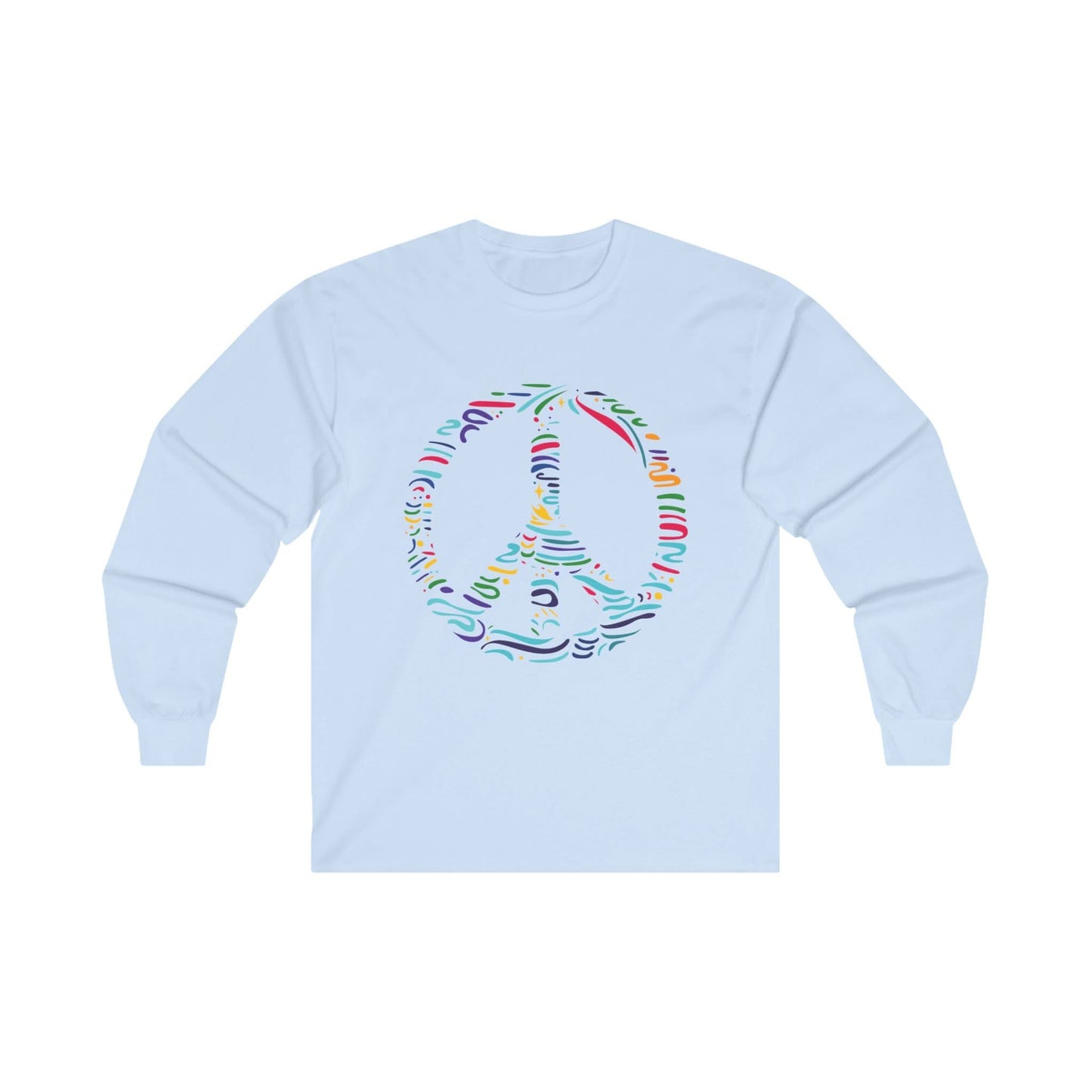 Colorful Peace Sign - Mleem