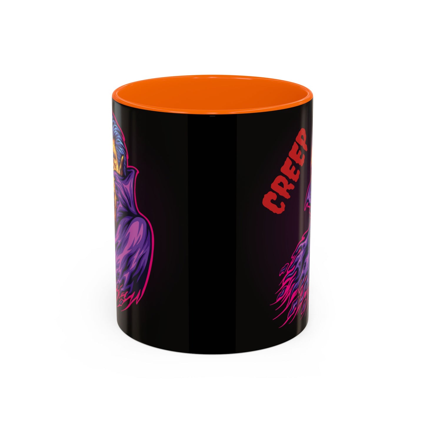 Creepy Gothic Accent Coffee Mug for Spooky Vibes, Halloween Decor, Unique Gift, Coffee Lover, Witchcraft Essentials