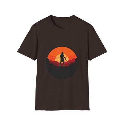 Swordsman With Sunset Background - Mleem