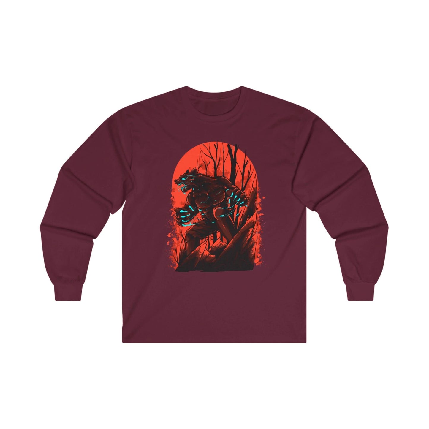 Werewolf on Red Blood Moon - Mleem