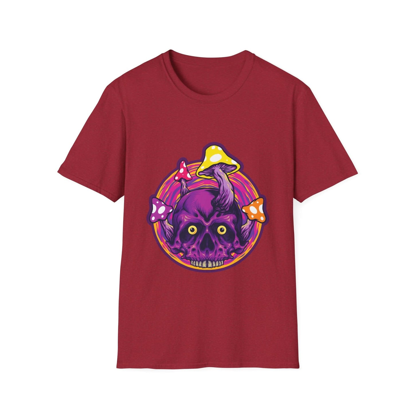Psychedelic Skull Trippy Fungus - Mleem