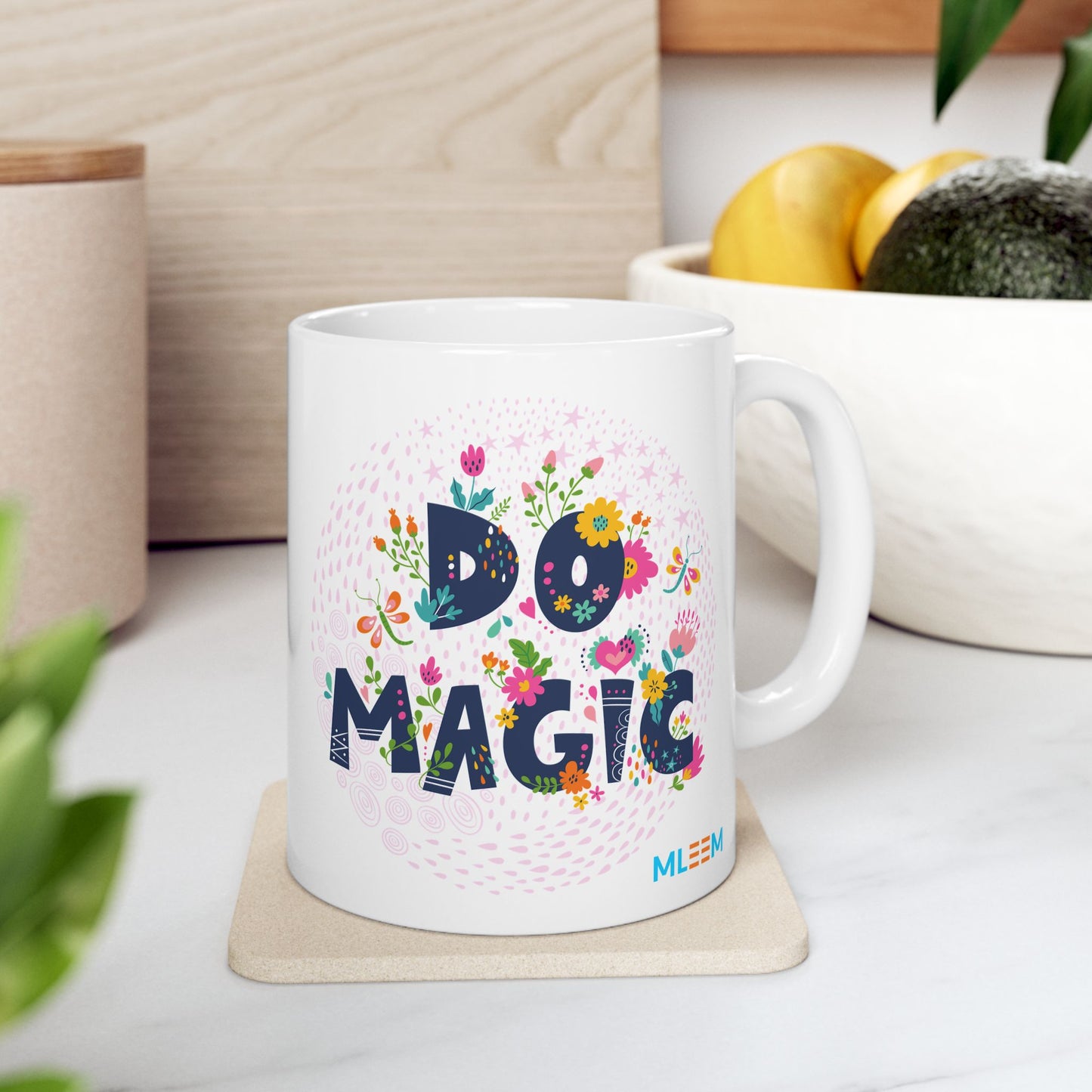 Colorful Floral Mug