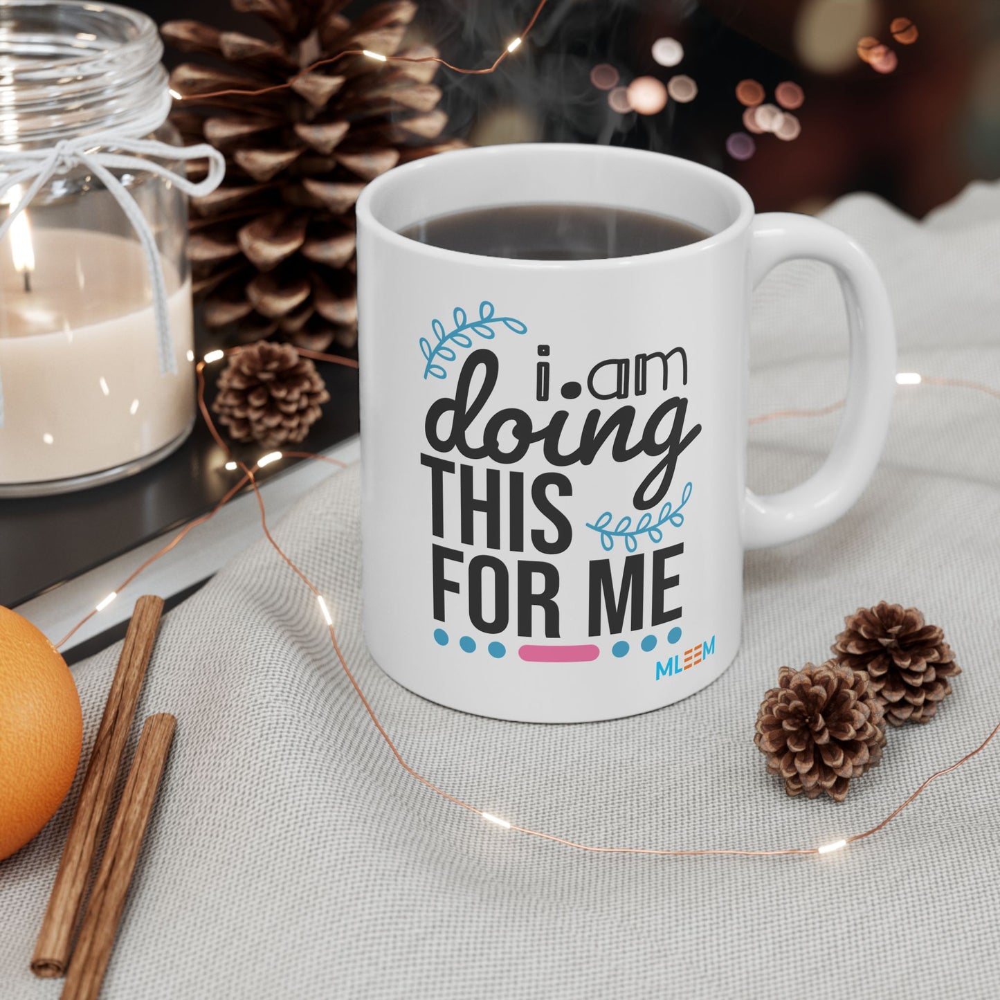MLEEM - Ceramic Mug for Coffee Lovers