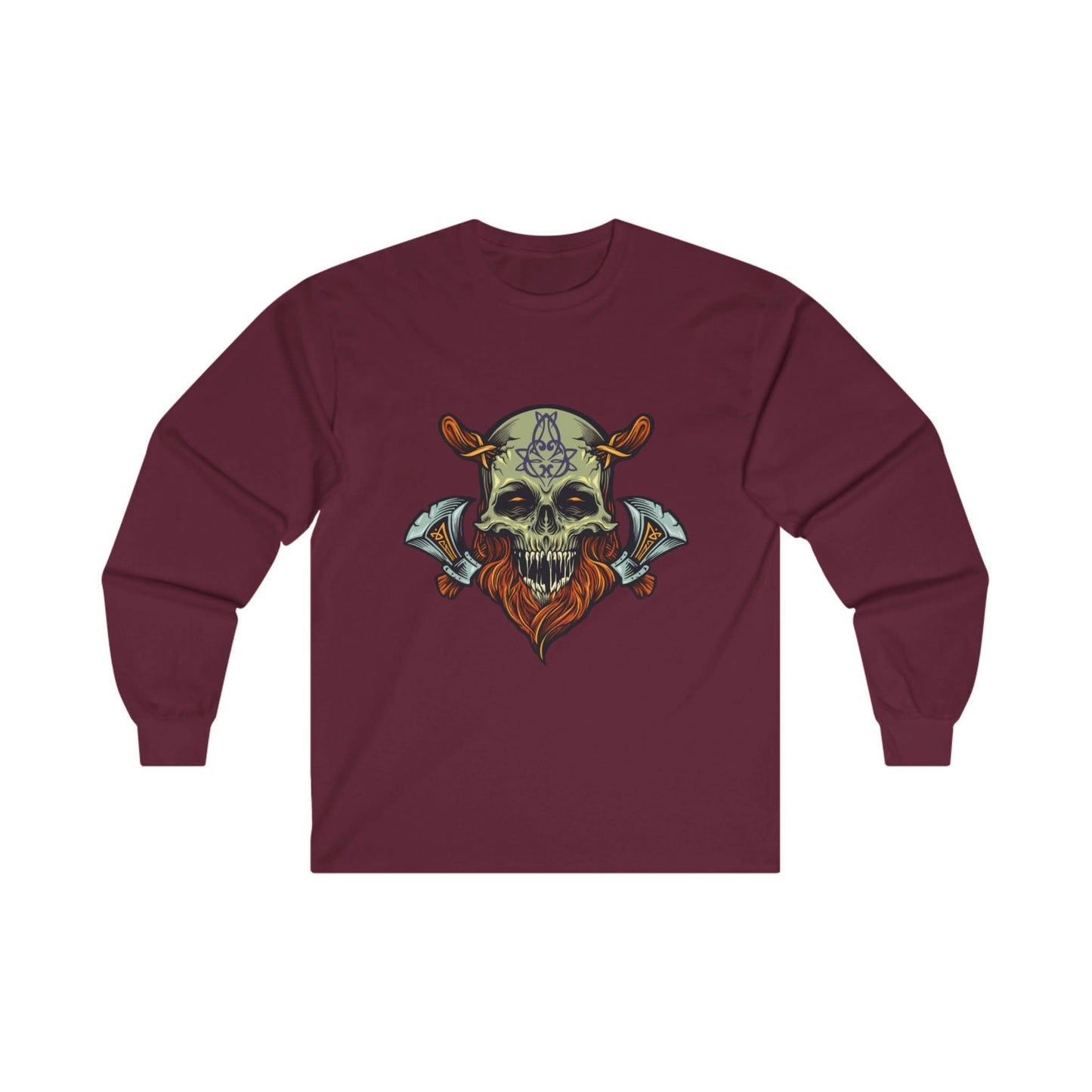 Viking Warrior Skull - Mleem