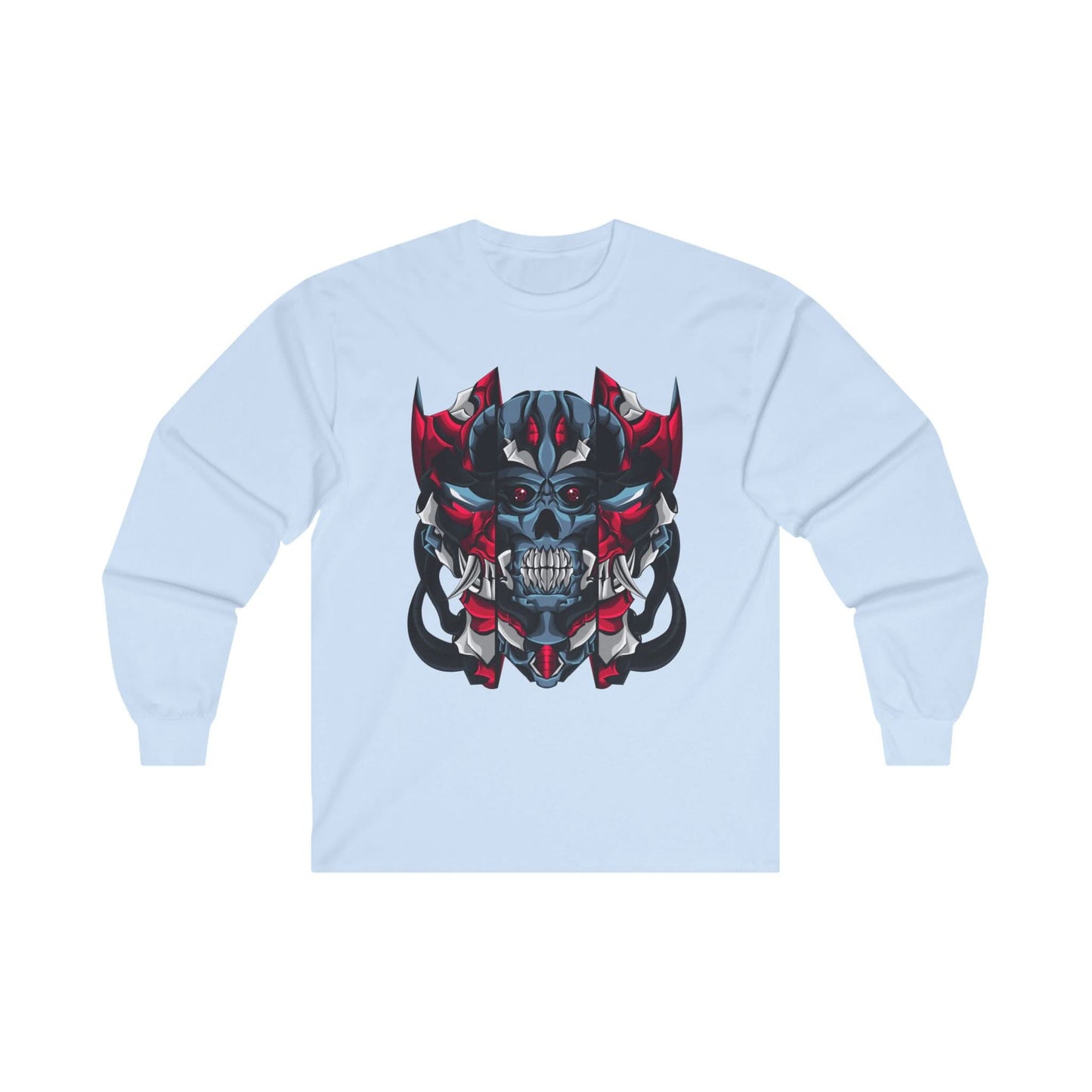Dark Mecha Skull Artwork - Mleem