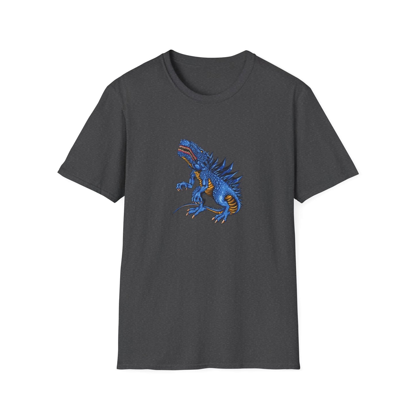 Scary Blue Dinosaur Monster - Mleem