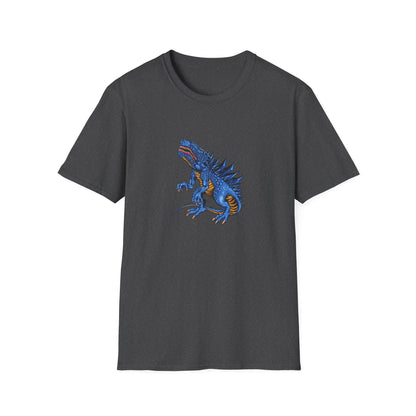 Scary Blue Dinosaur Monster - Mleem