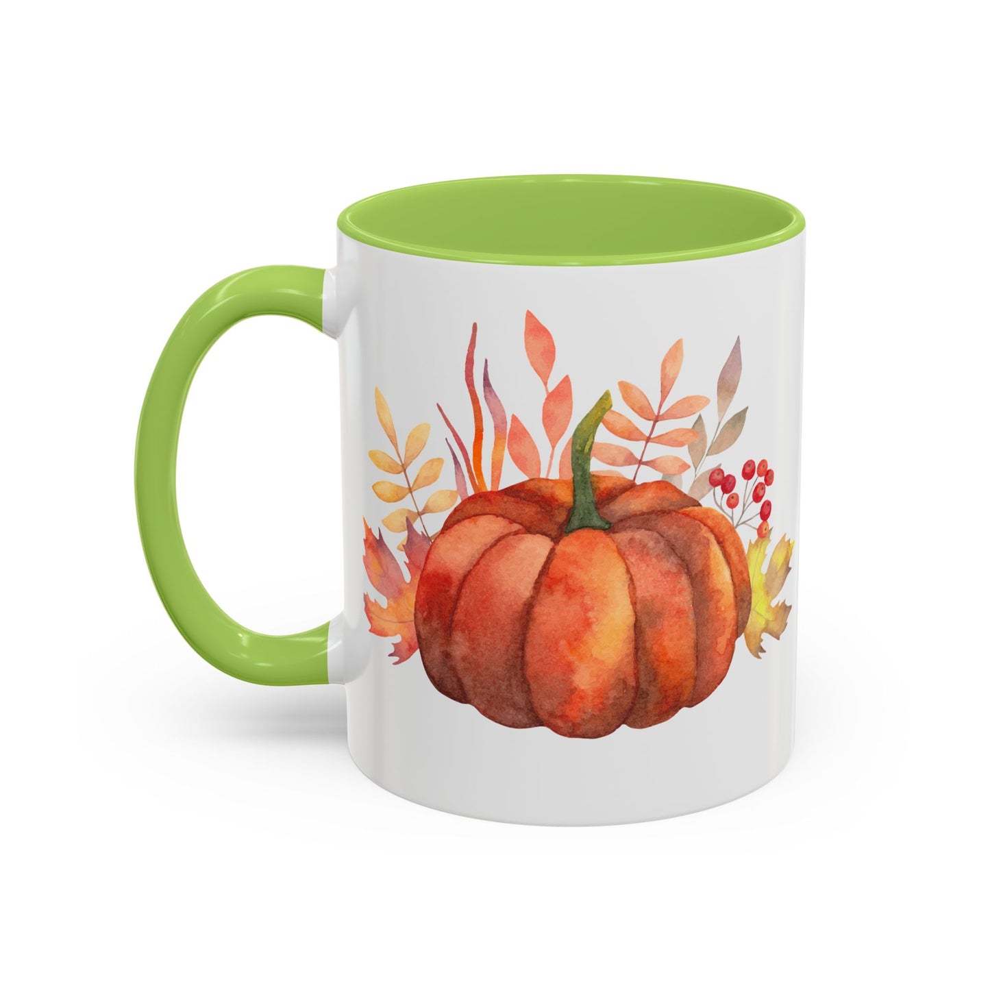Cozy Pumpkin Accent Coffee Mug | Fall Decor, Gift for Autumn Lovers, Thanksgiving Mug, Pumpkin Spice Latte Cup, Holiday Drinkware