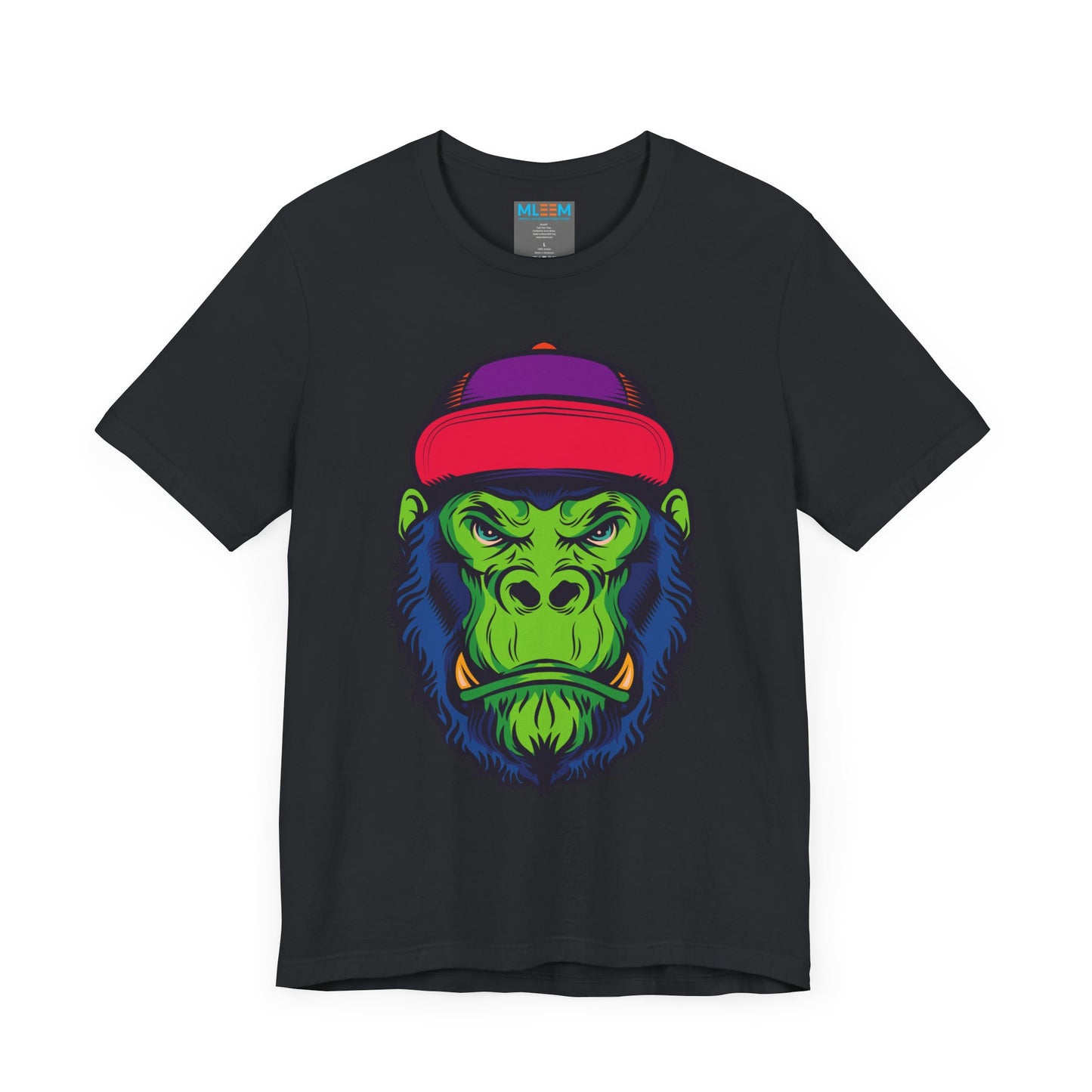 Vibrant Gorilla Graphic Tee - Unisex Short Sleeve T-Shirt