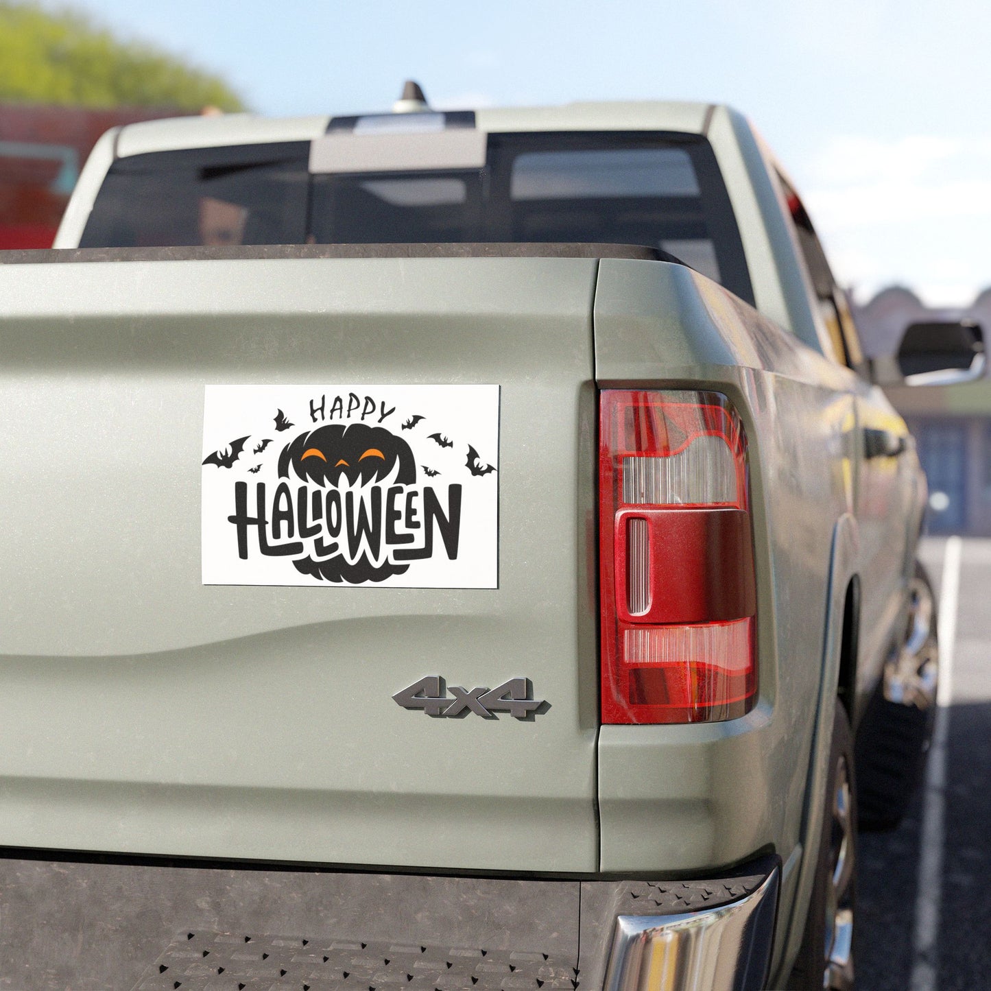 Halloween Car Magnets, Spooky Vehicle Decor, Happy Halloween Car Magnet, Fall Celebration Accessories, Halloween Party Decor