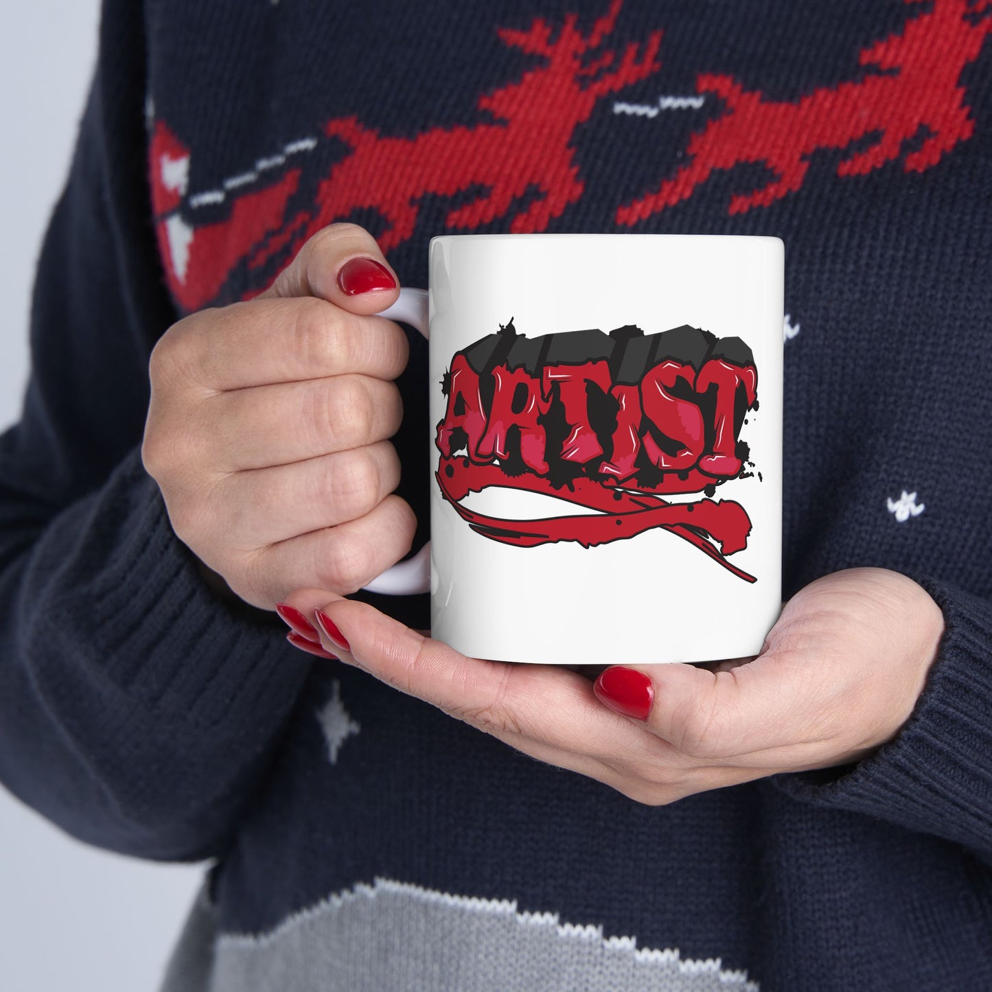 Artistic Ceramic Coffee Mug