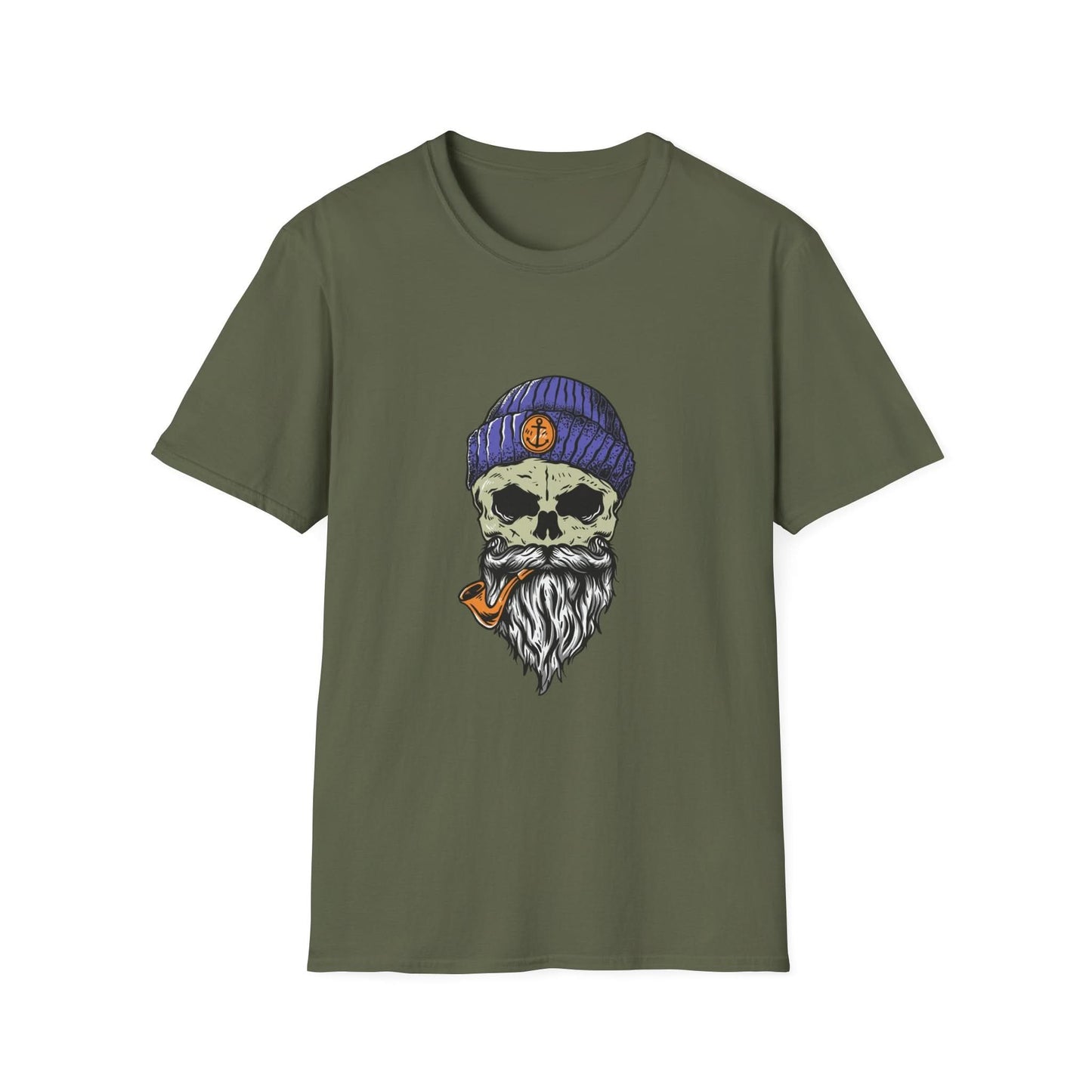 Skull Beard Illustration - Mleem