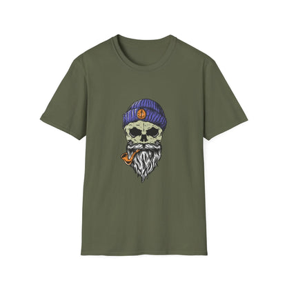 Skull Beard Illustration - Mleem