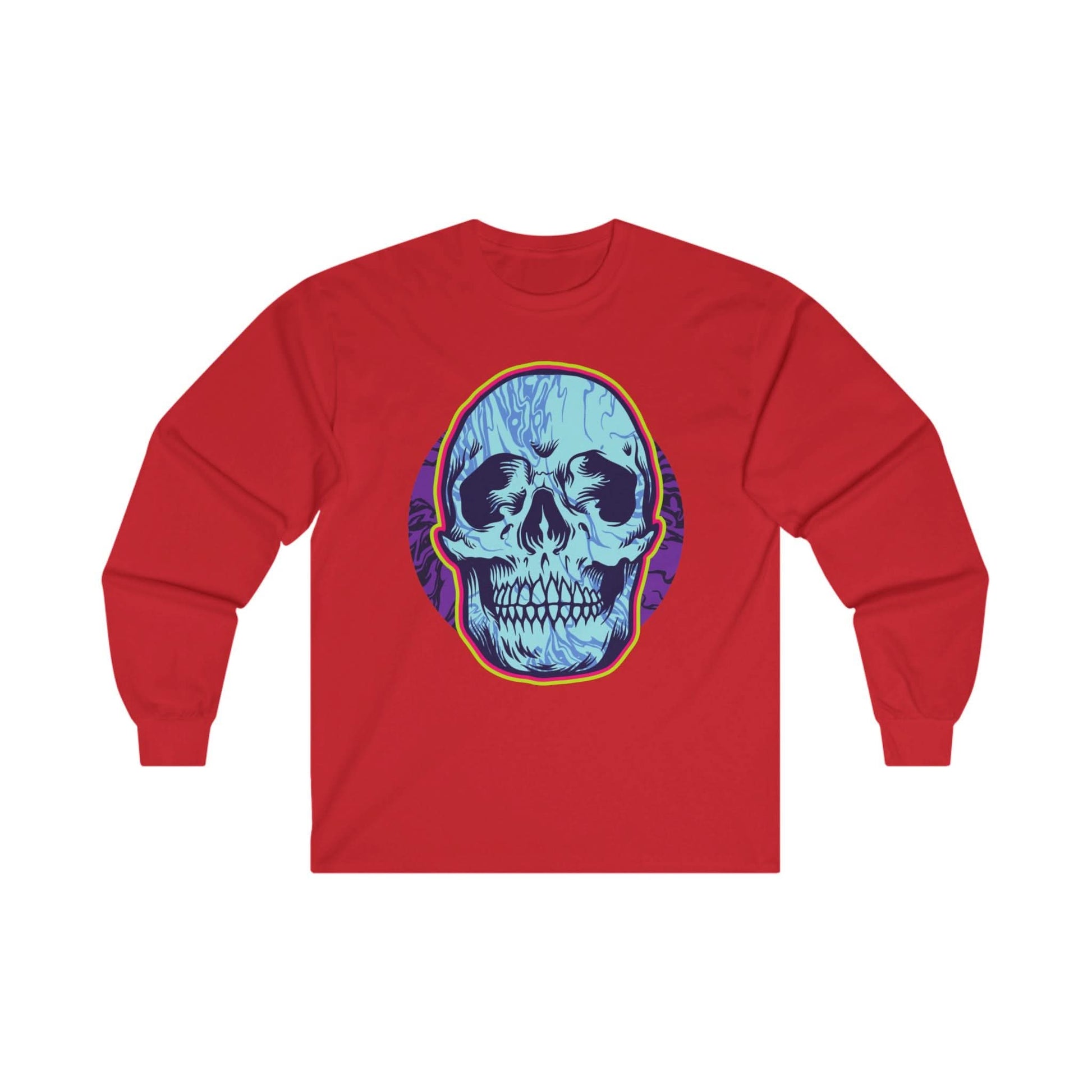 Psychedelic Skull Head - Mleem