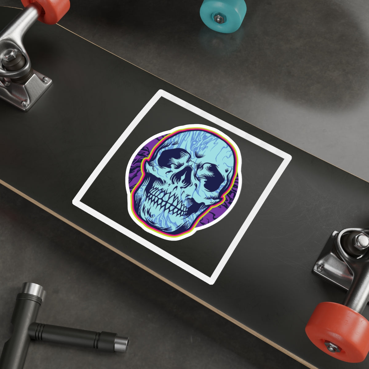 Vibrant Skull Die-Cut Stickers, Edgy Decor for Laptops, Water Bottles, Great for Halloween, Gifts for Teens, Art Lovers, Available in [...]