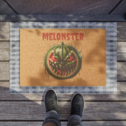 Funny Monster Doormat, Halloween Decor, Unique Entryway Rug, Housewarming Gift, Home Decoration
