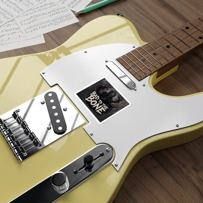 Bad to the Bone Die-Cut Stickers | Edgy Skull Decor, Laptop Decorations, Halloween Party Favors, Punk Aesthetic Accessories, Gift Stickers