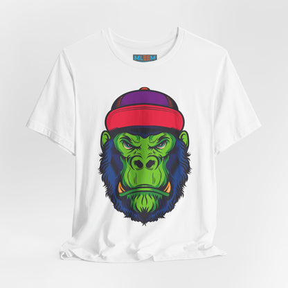 Vibrant Gorilla Graphic Tee - Unisex Short Sleeve T-Shirt