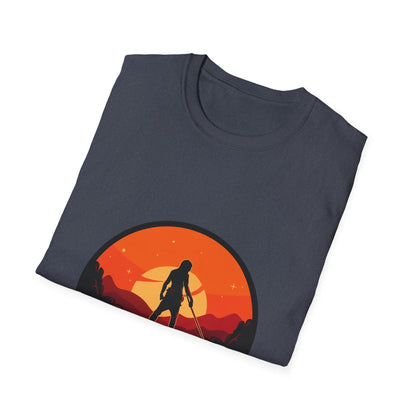 Swordsman With Sunset Background - Mleem