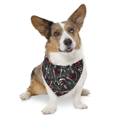 Spooky Skeleton Pet Bandana Collar | Halloween Dog Accessory, Cute Pet Costume, Skull Print Dog Bandana, Festive Dog Gear, Pet [...]