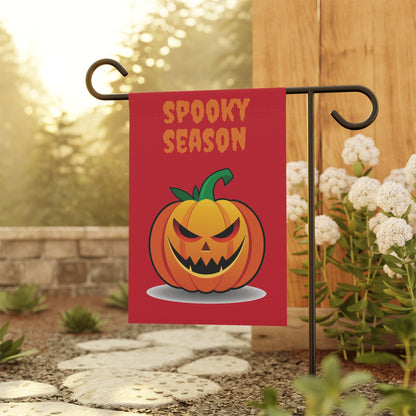 Halloween Garden Banner, Spooky Season Decor, Outdoor Fall Decoration, Pumpkin Flag, Autumn Yard Signs, Halloween Party