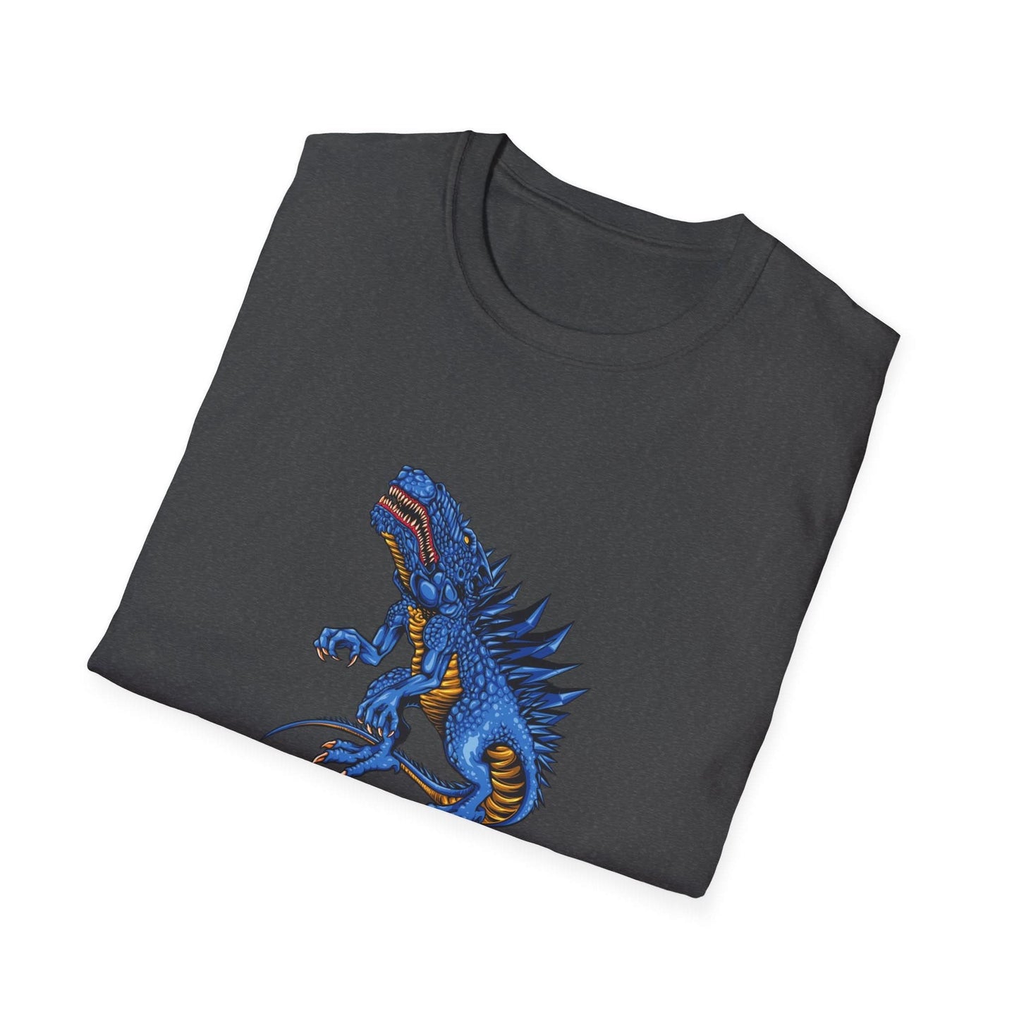 Scary Blue Dinosaur Monster - Mleem