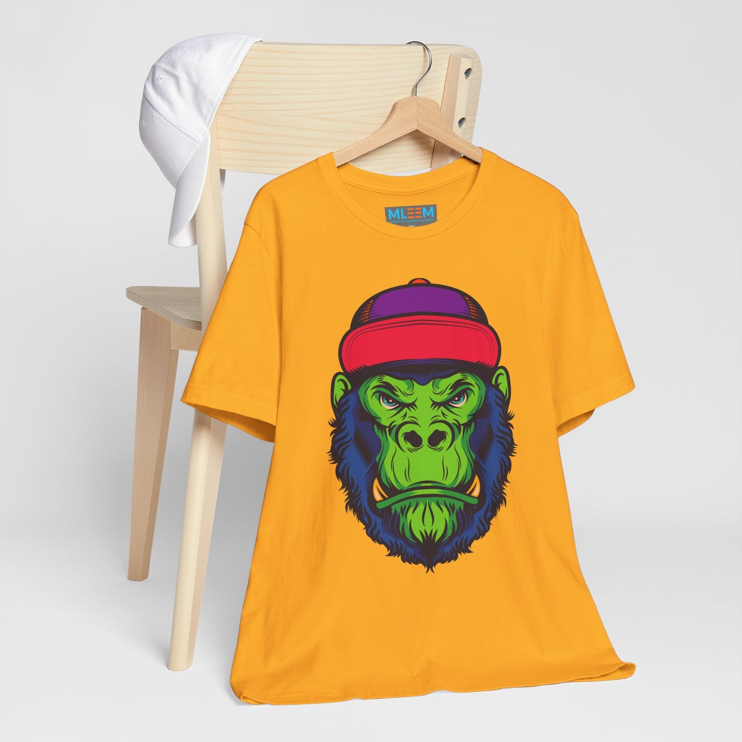 Vibrant Gorilla Graphic Tee - Unisex Short Sleeve T-Shirt