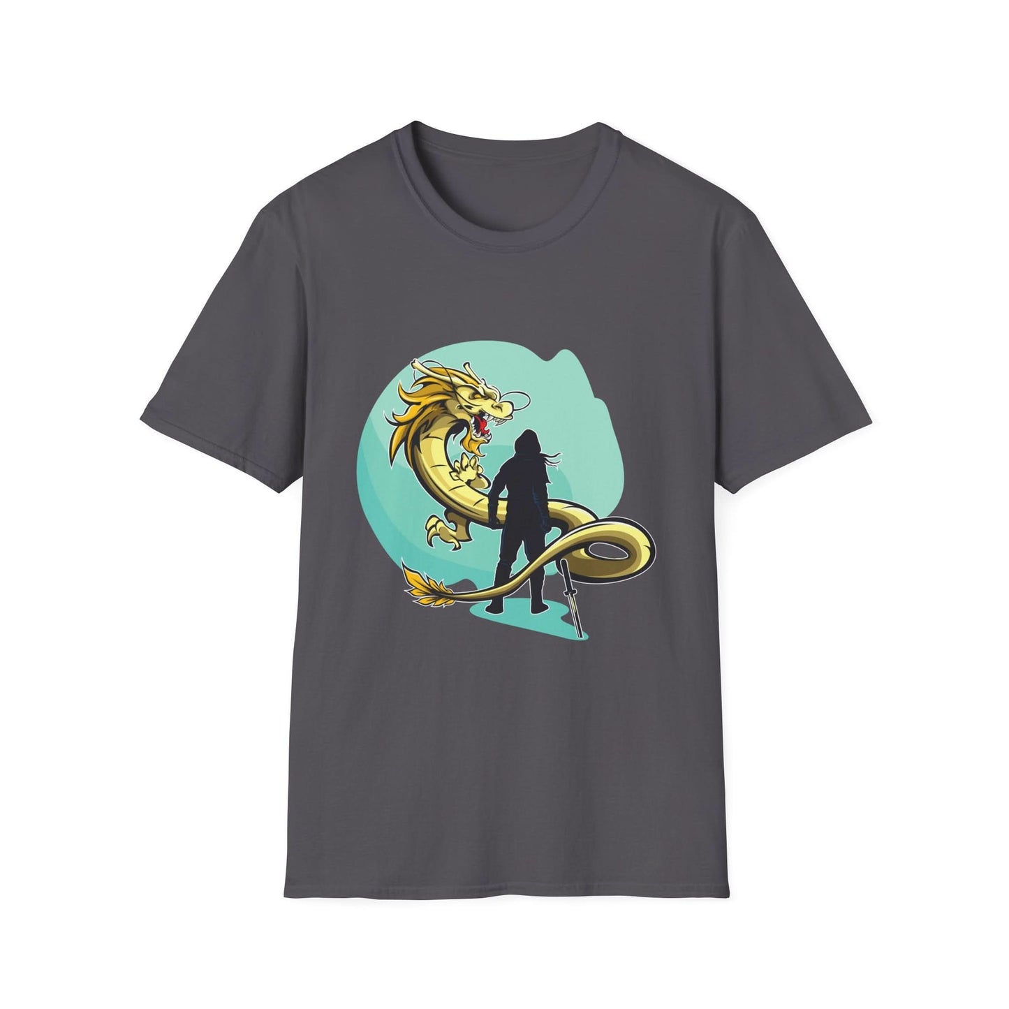 Swordsman Challenging The Dragon - Mleem