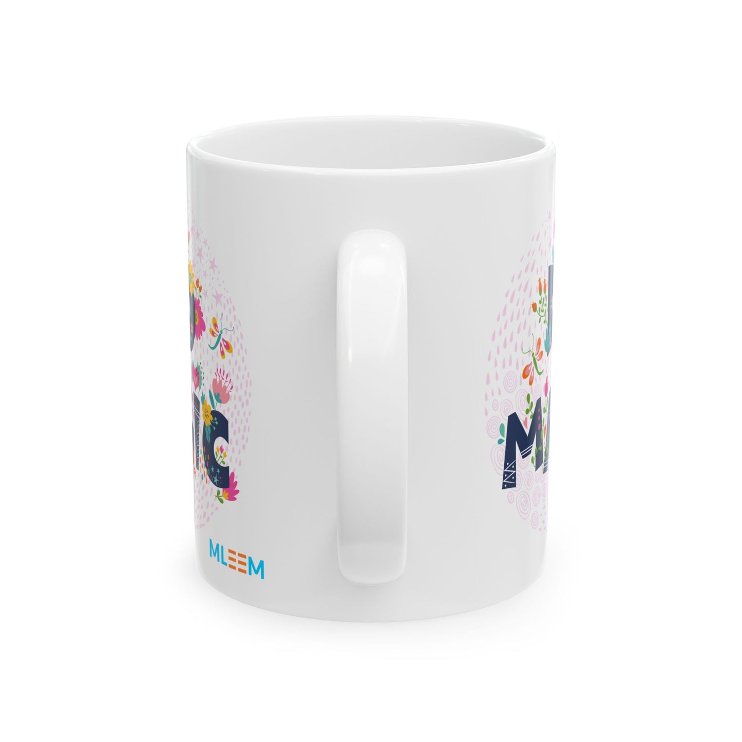 Colorful Floral Mug