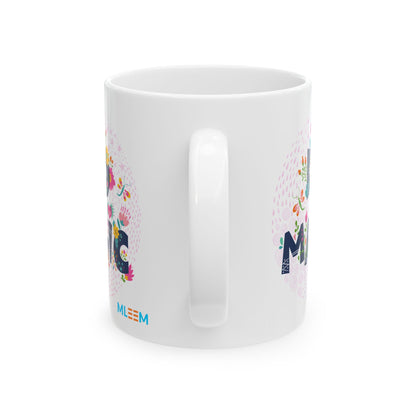 Colorful Floral Mug