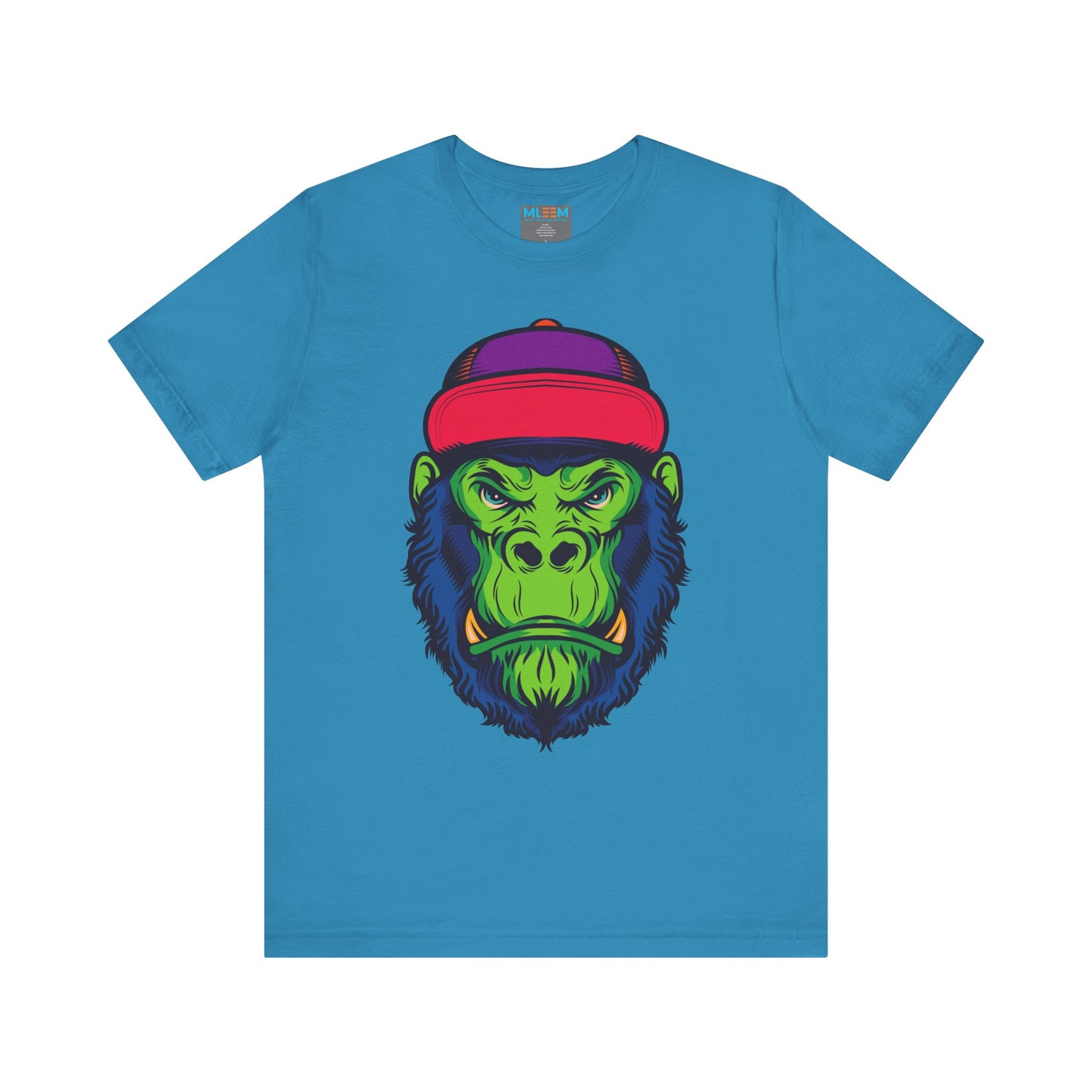 Vibrant Gorilla Graphic Tee - Unisex Short Sleeve T-Shirt