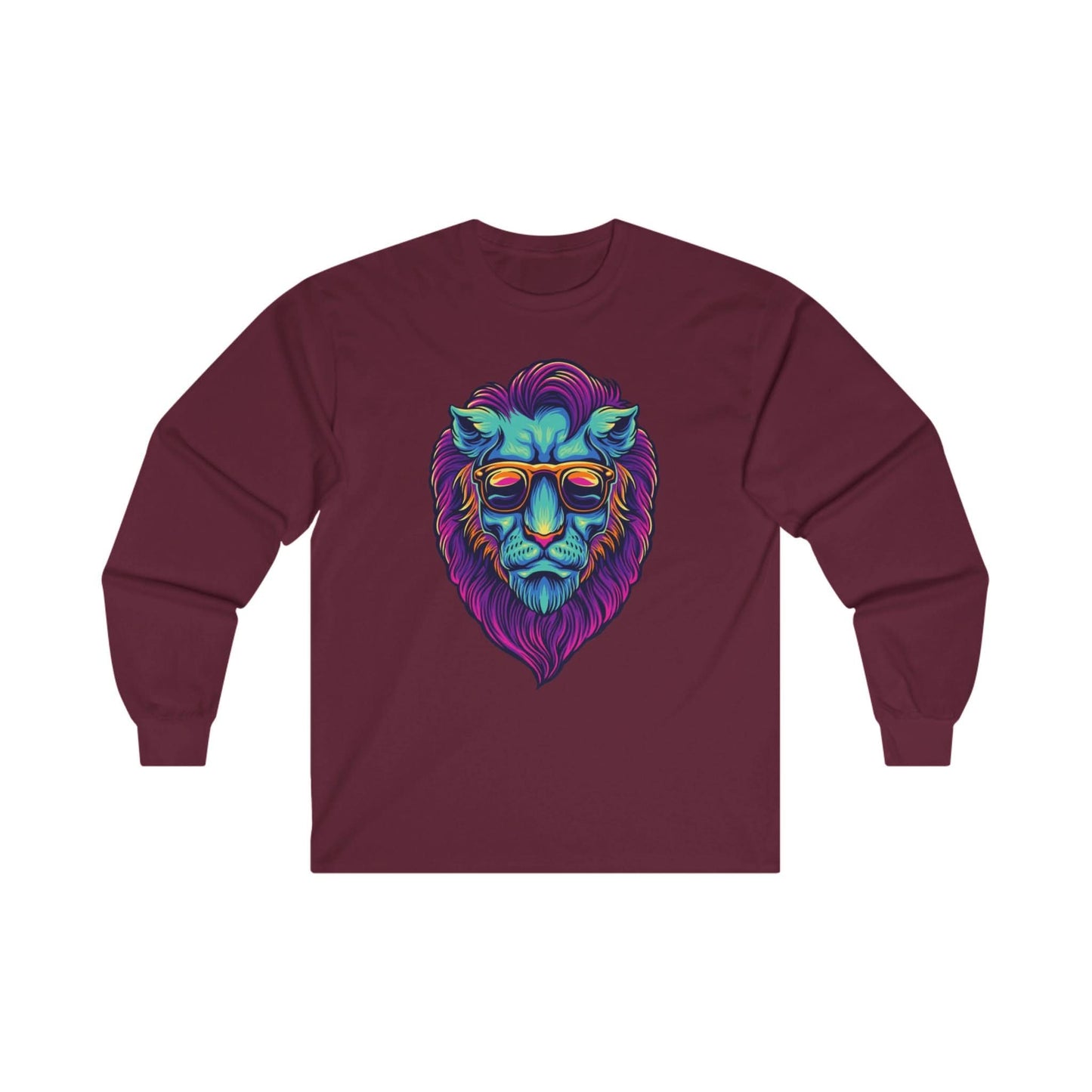 Lion Head With Sunglasses - Mleem