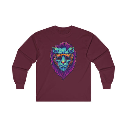 Lion Head With Sunglasses - Mleem