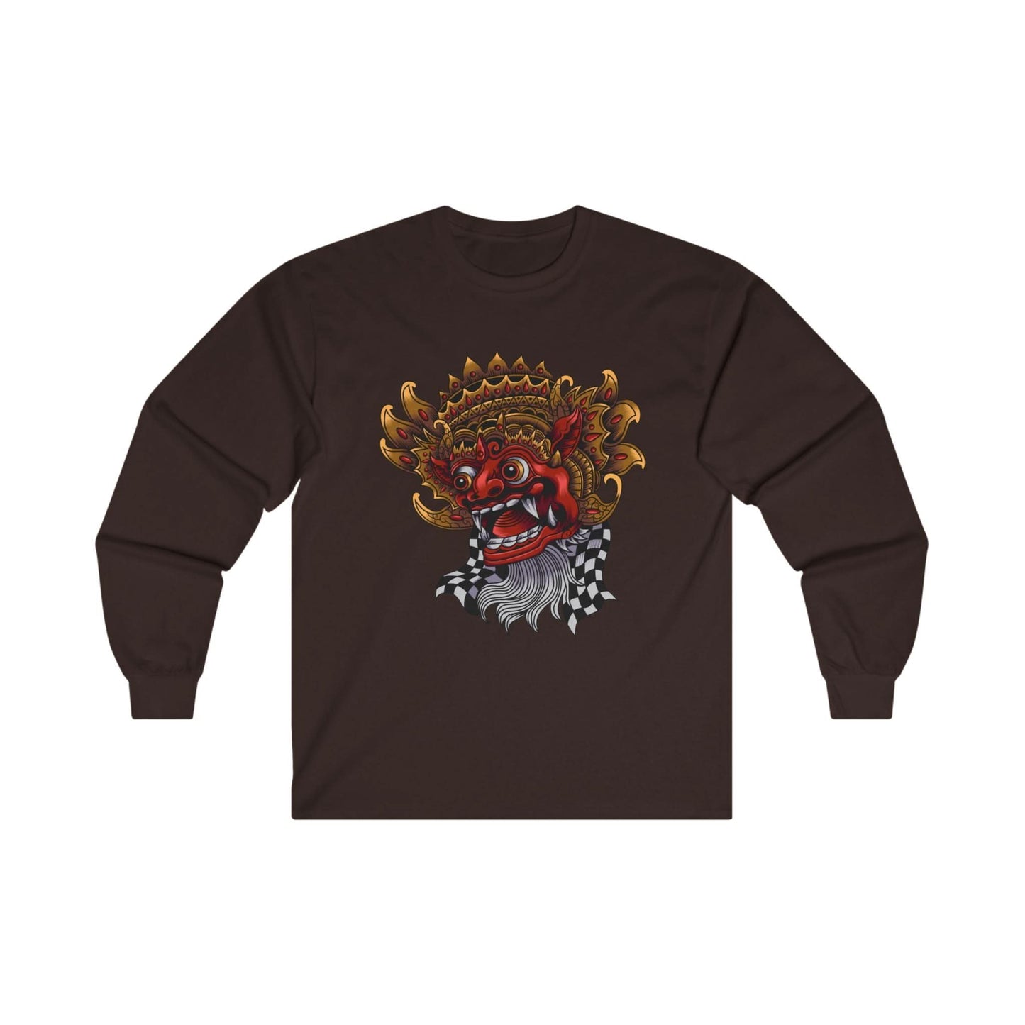 Barong Ball Mask Illustration - Mleem