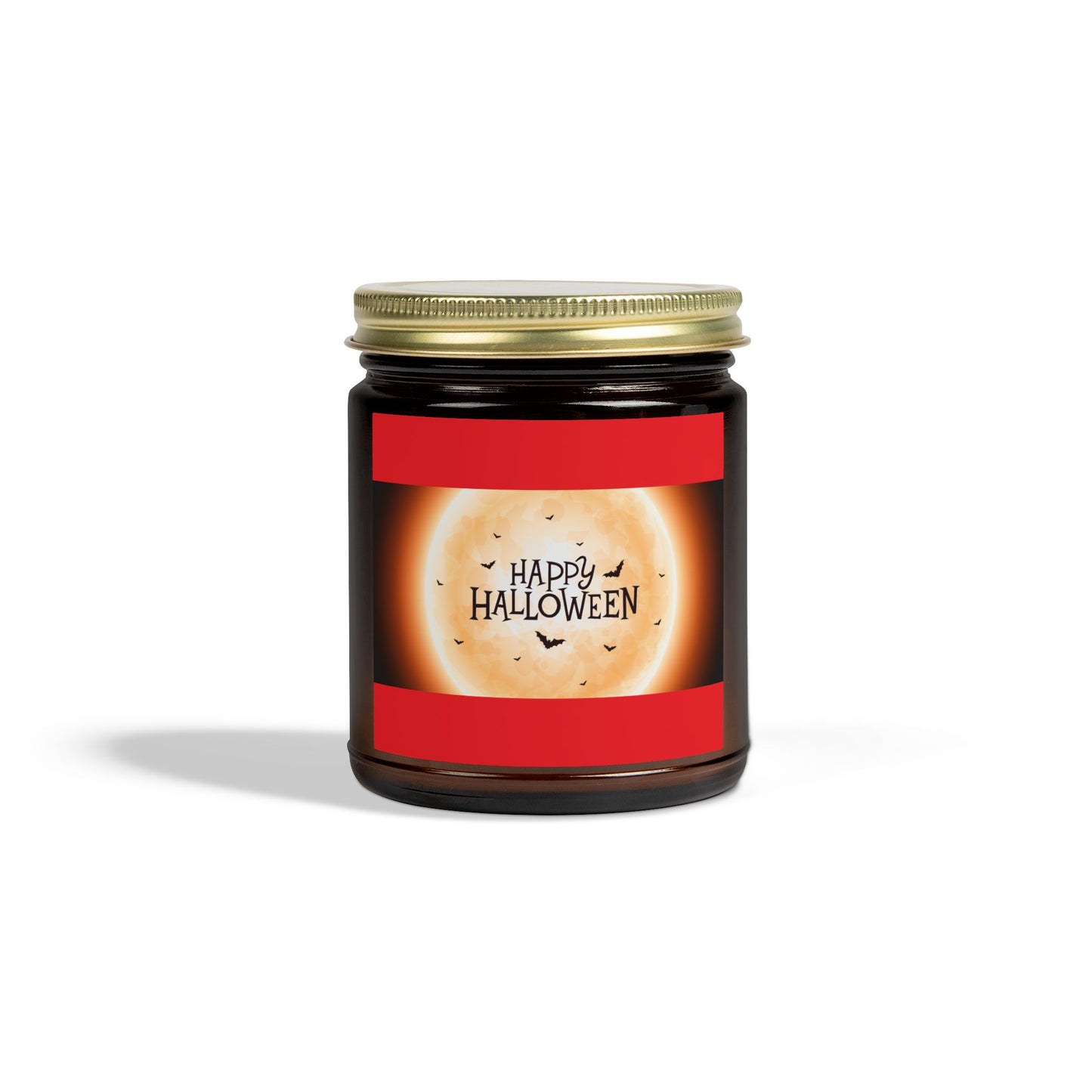 Halloween Scented Candles, 4oz & 9oz Coconut Apricot Wax - Festive Home Decor, Fall Gift, Cozy Atmosphere, Unique Halloween Party Favor