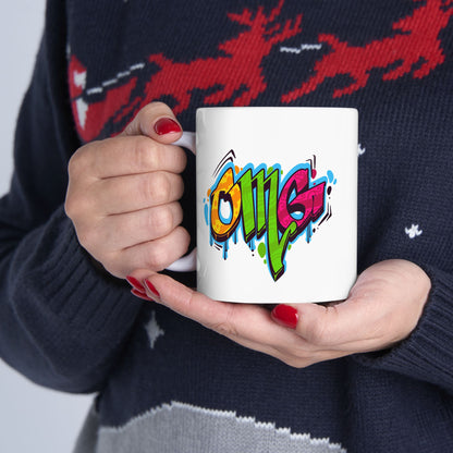Colorful Graffiti Ceramic Mug