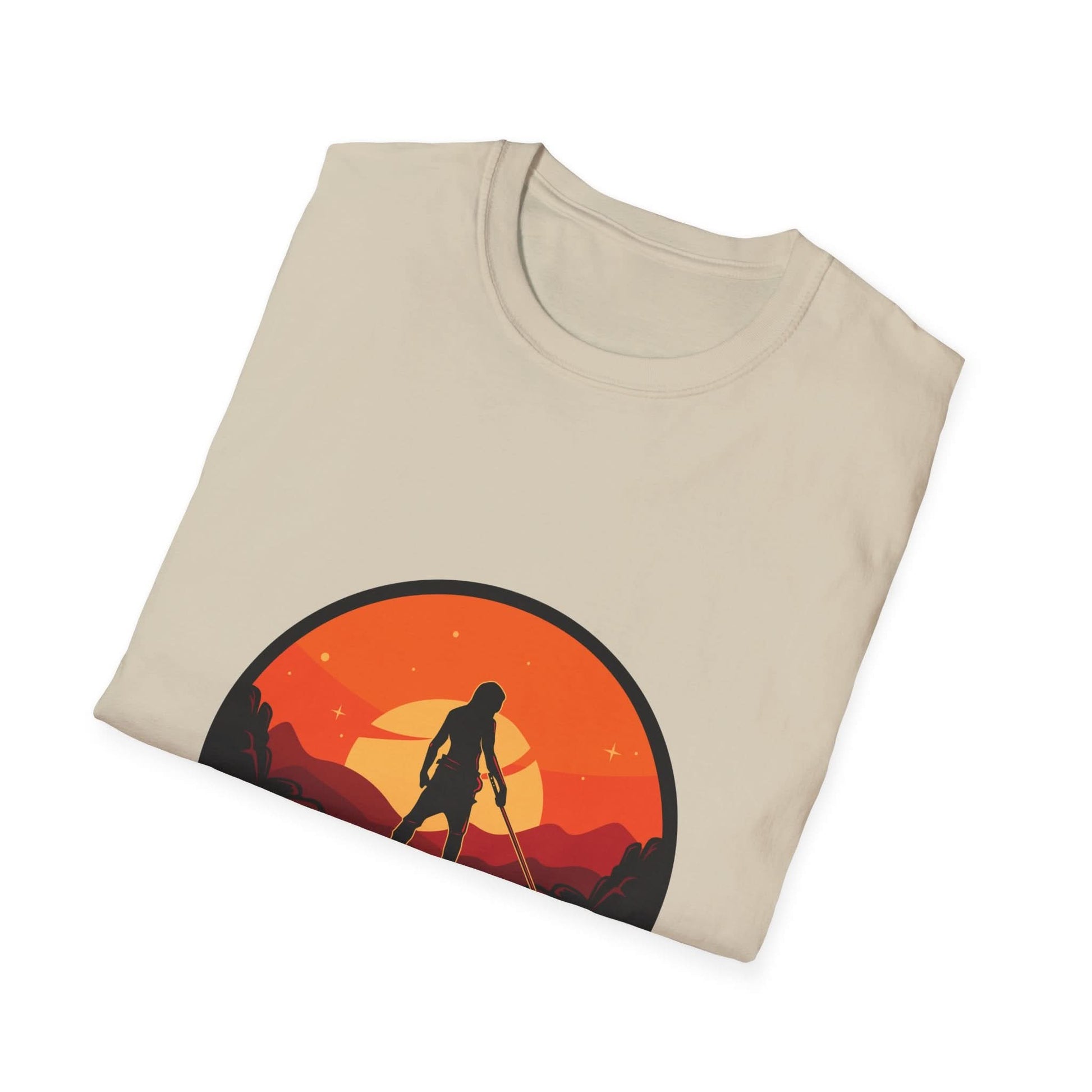 Swordsman With Sunset Background - Mleem
