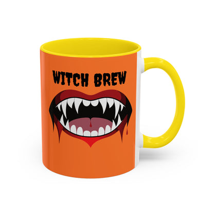Witch Brew Coffee Mug, Halloween Mug, Spooky Mug, Witchy Vibes, Monster Mug, Unique Gift Idea