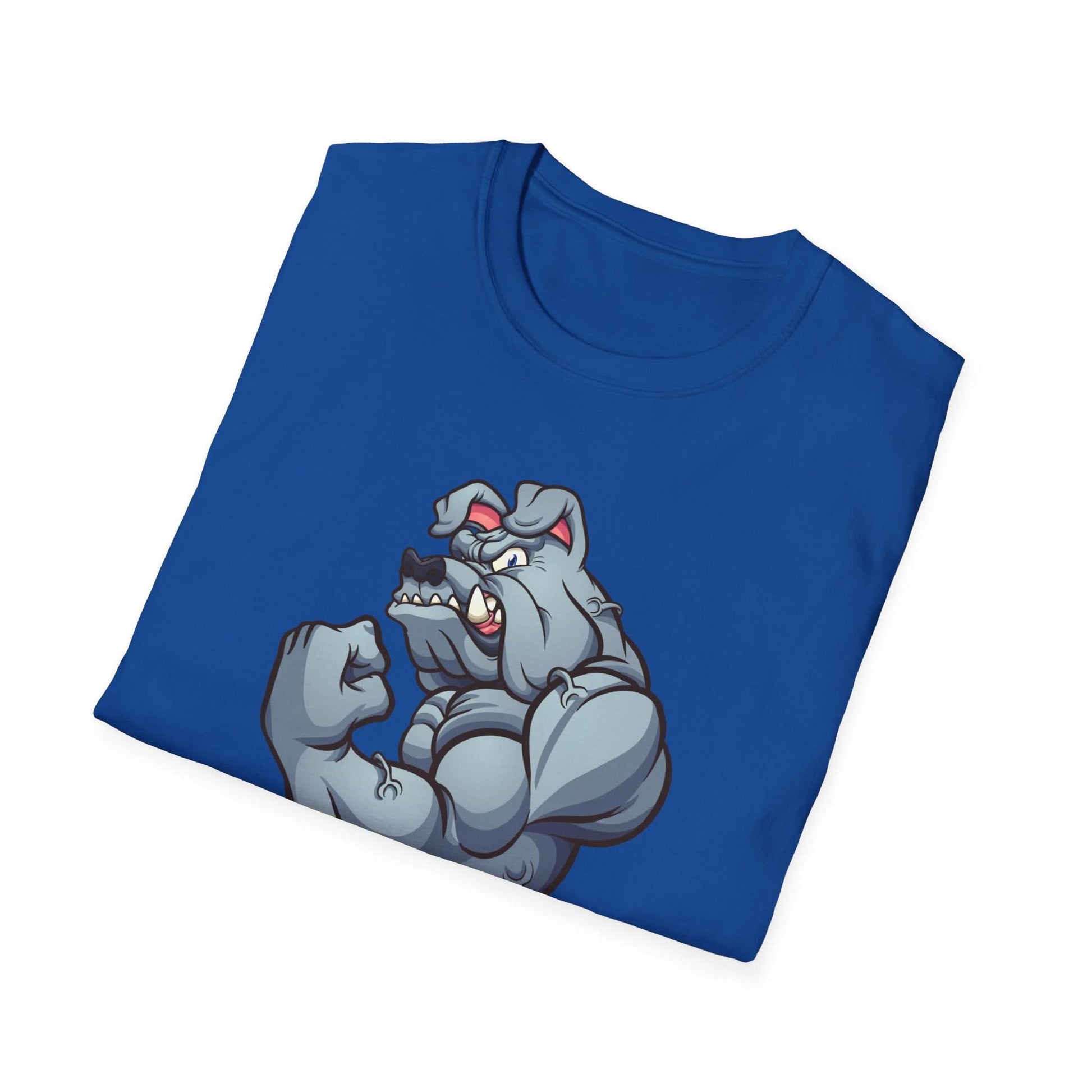 Buldog Bicep Mascot - Mleem