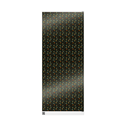 Gothic Halloween Wrapping Paper, Spooky Gift Wrap for October Celebrations, Scary Patterned Gift Wrap, Unique Holiday Wrap, Fun [...]
