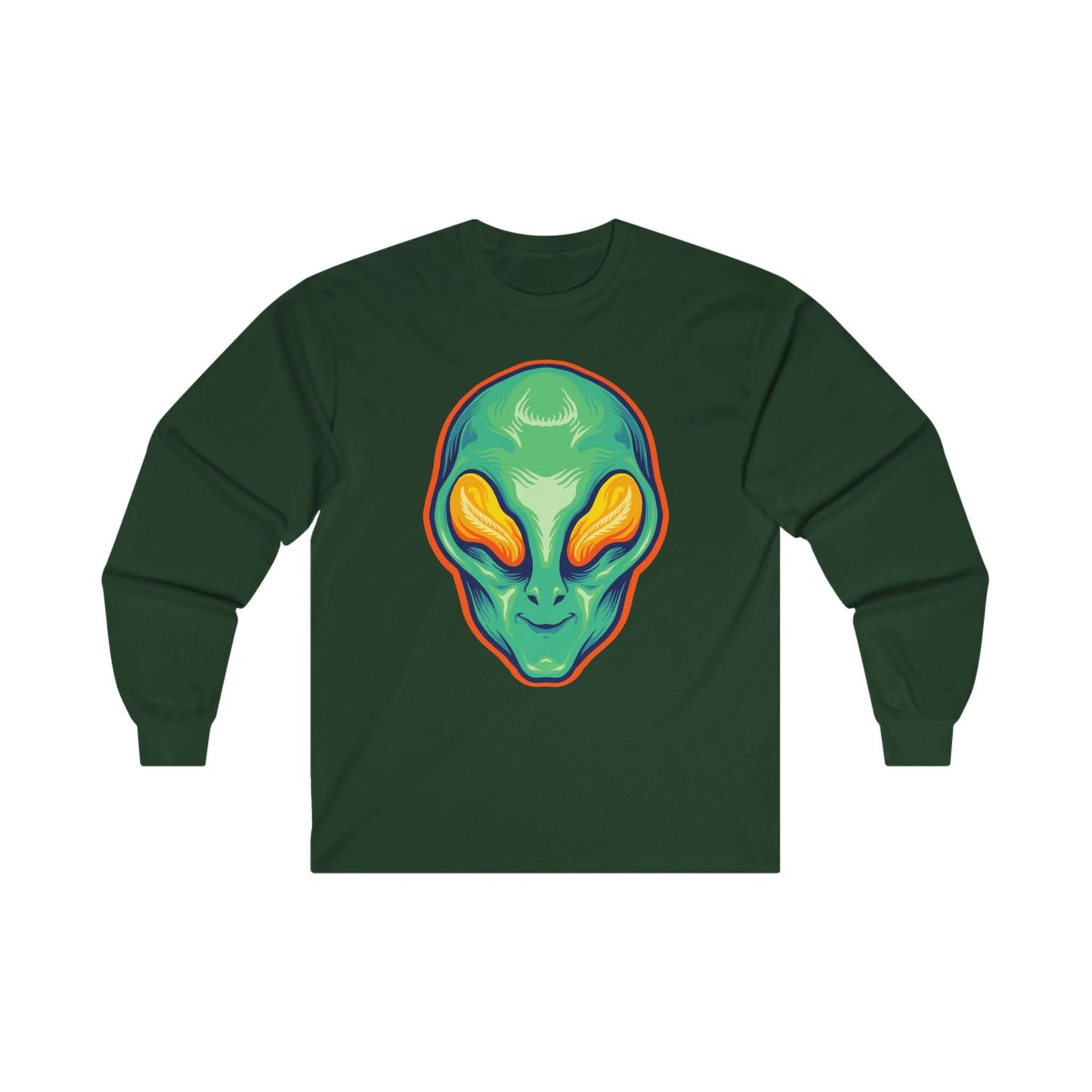 Green Alien Smile - Mleem