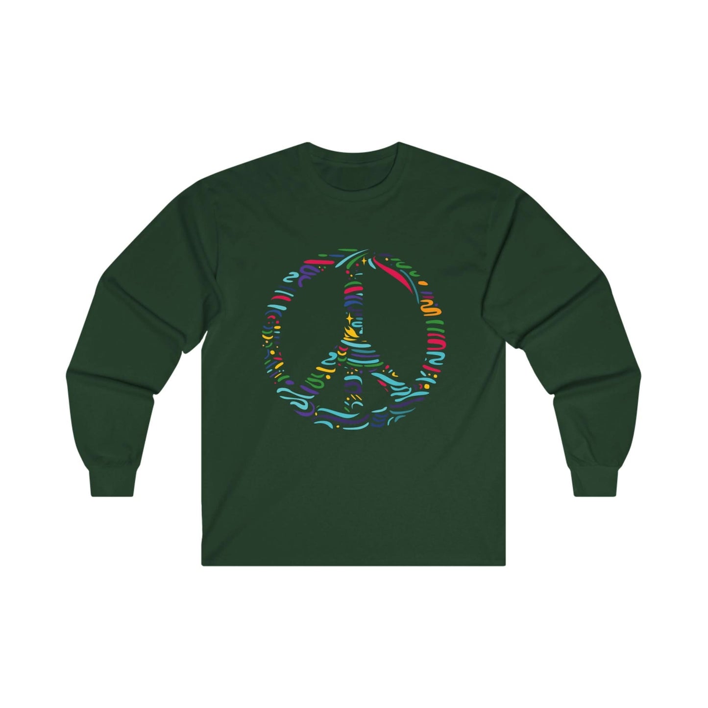 Colorful Peace Sign - Mleem