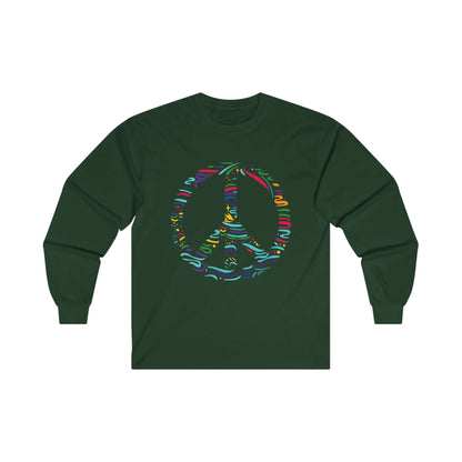 Colorful Peace Sign - Mleem