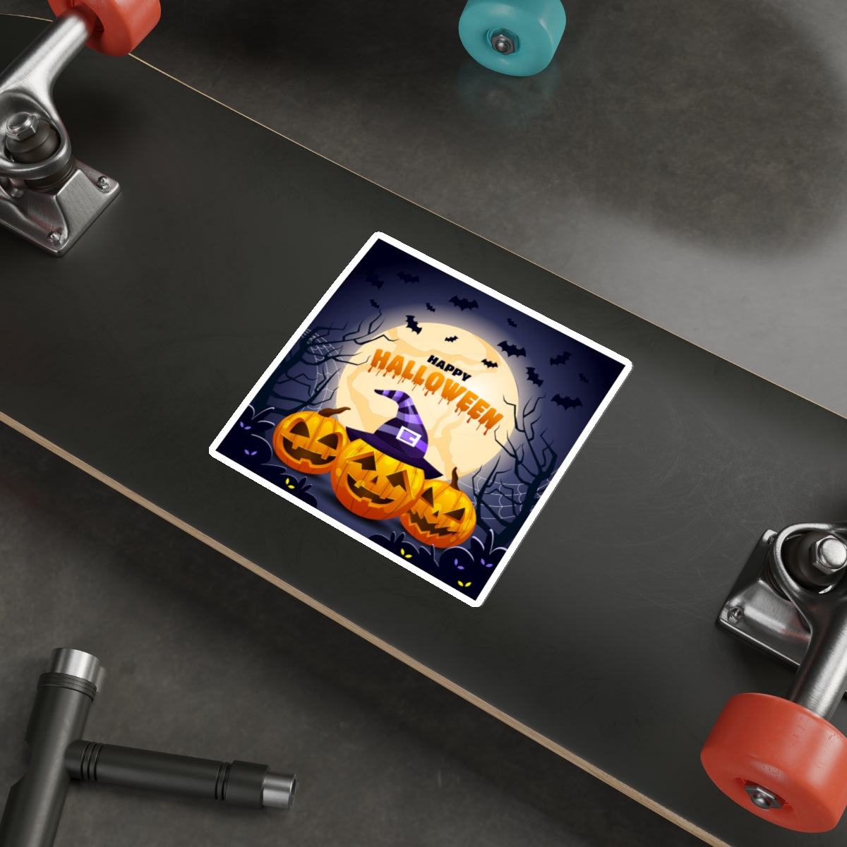 Halloween Die-Cut Stickers | Spooky Decor, Pumpkin Stickers, Party Favors, Fun for Kids, Halloween Gifts