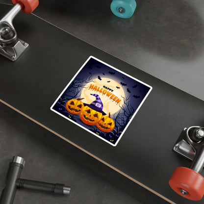 Halloween Die-Cut Stickers | Spooky Decor, Pumpkin Stickers, Party Favors, Fun for Kids, Halloween Gifts