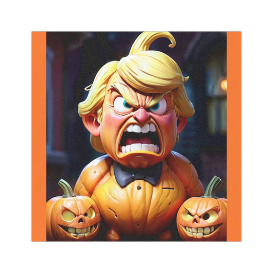 Halloween Car Magnet - Spooky Pumpkin Design, Autumn Decor, Funny Car Accessory, Holiday Gift, Pumpkin Car Decor