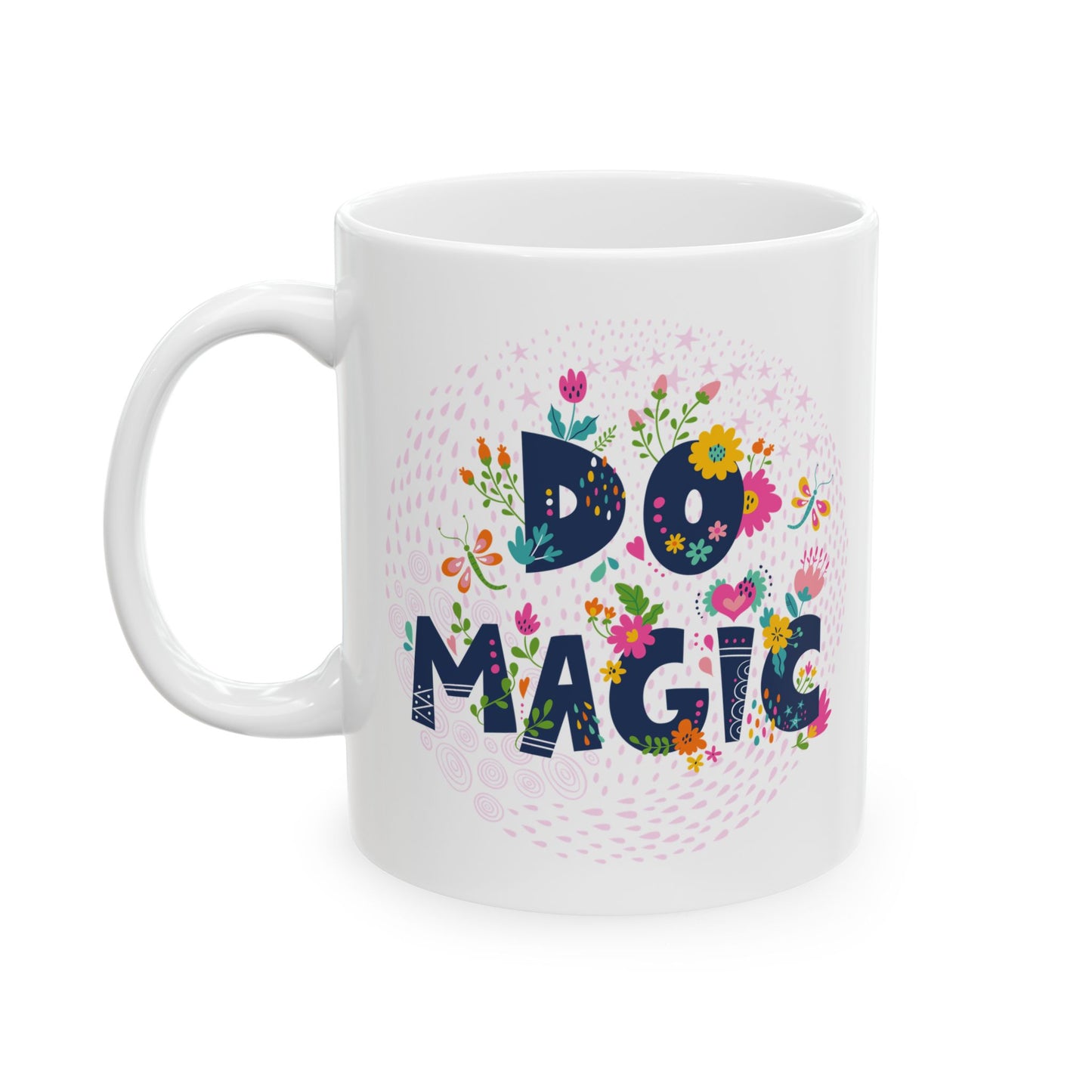 Colorful Floral Mug
