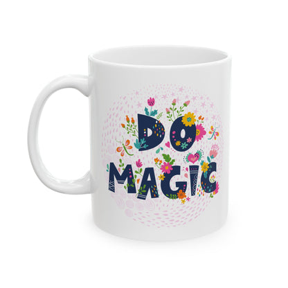 Colorful Floral Mug